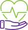 Diabetic foot care icon