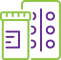 Senior-friendly care icon
